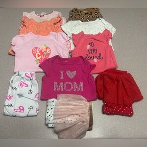 Little Girl 6 Month Bundle of 10 Items